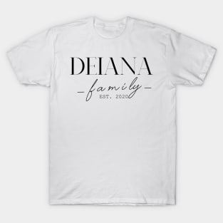 Deiana Family EST. 2020, Surname, Deiana T-Shirt